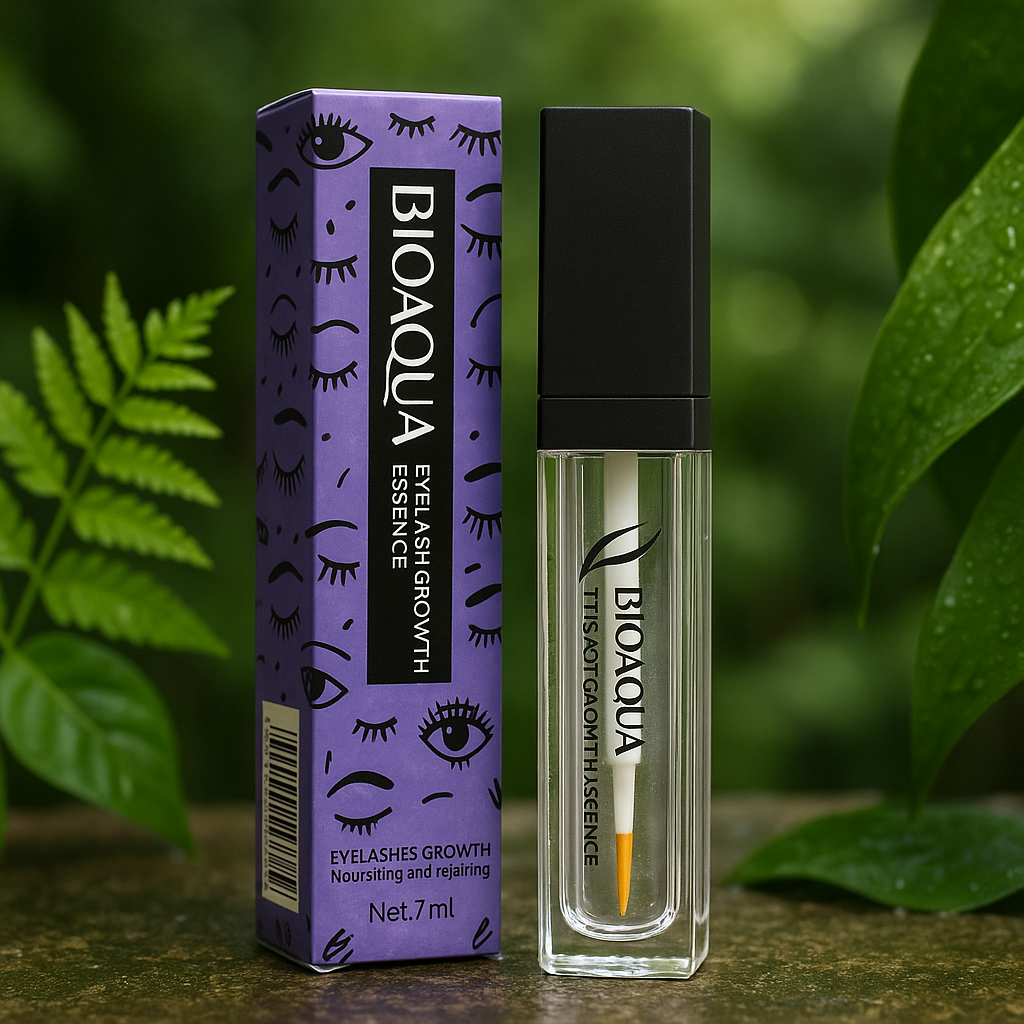 💜 BIOAQUA Eyelash Growth Serum – Pestañas más largas, fuertes y naturales 👁️