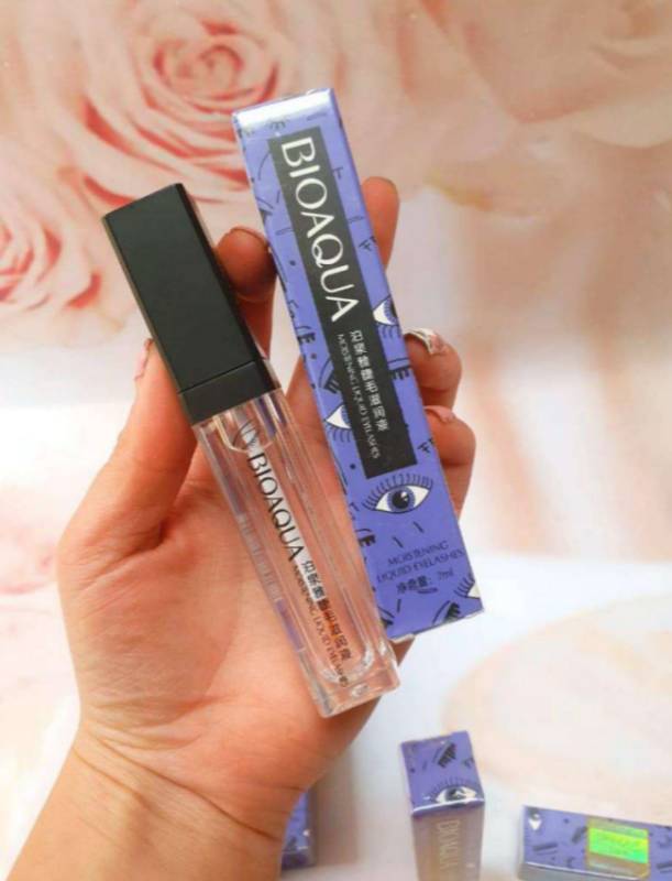 💜 BIOAQUA Eyelash Growth Serum – Pestañas más largas, fuertes y naturales 👁️