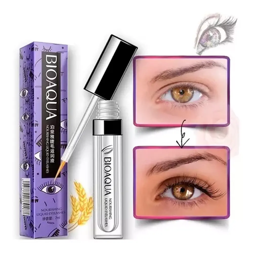 🔖  PAGA 1 y LLEVA 2 Bioaqua / Serum -  Crecimiento de Pestañas 💜👁️💅