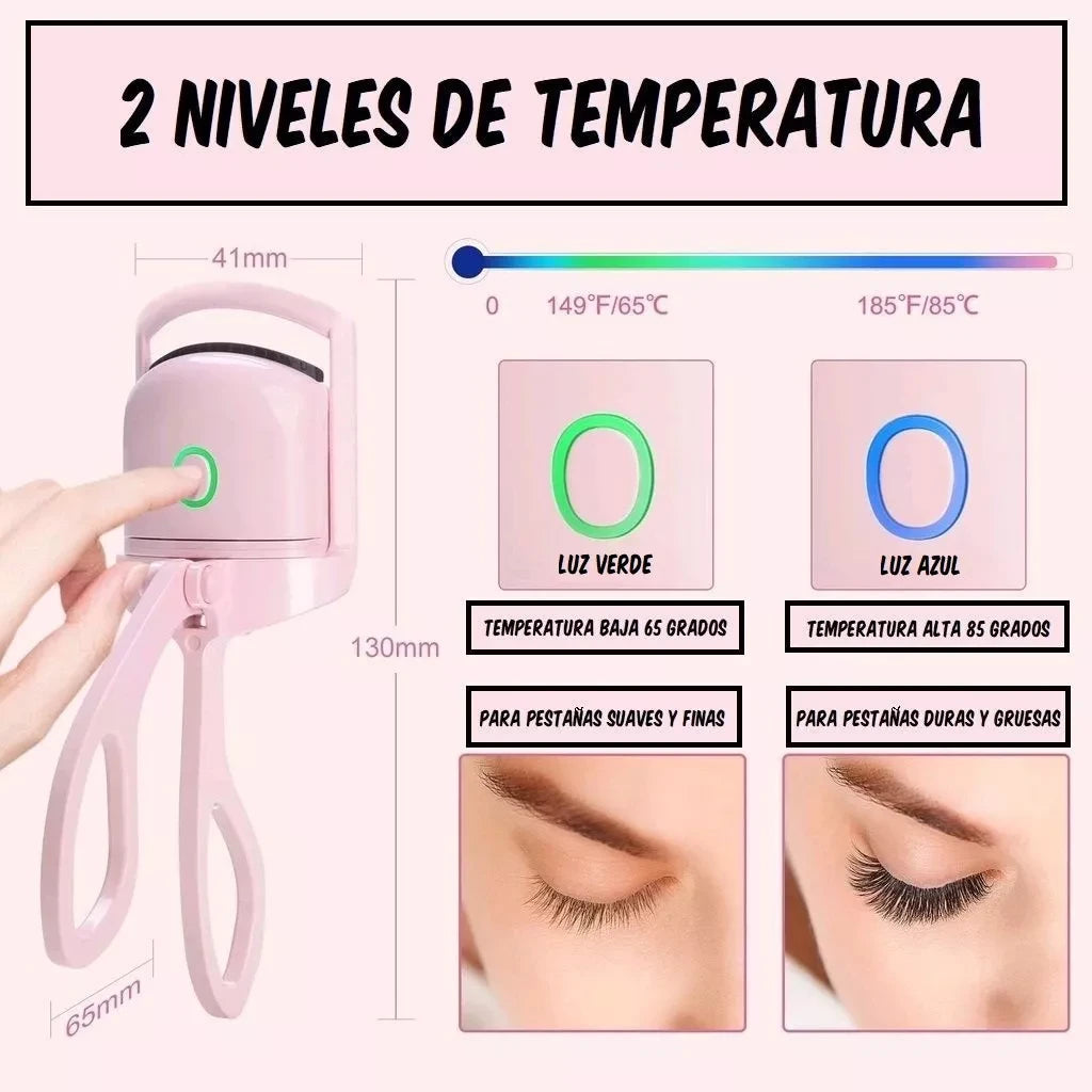 Encrespador Electrico de Pestañas  💅