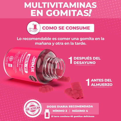 👊 Multivitamínicos en Gomitas💪🏻